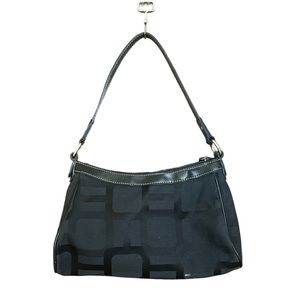 Nine west black shoulder bag purse